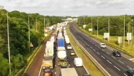 M62 traffic: Motorway closed in both directions after crash with ‘severe delays’ to last hours for thousands of drivers