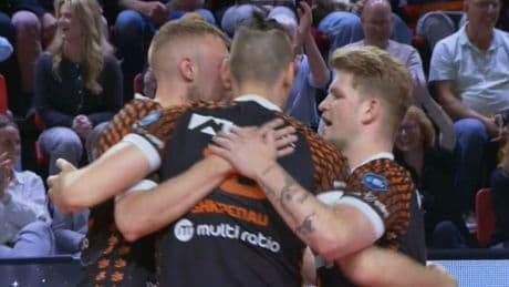 Volleyballers Orion ook in tweede finalewedstrijd te sterk voor Lycurgus