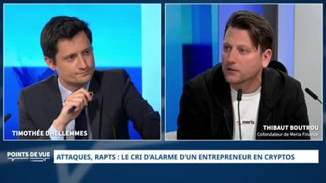 «Nous sommes beaucoup à ne plus nous sentir en sécurité en France», confie un investisseur en cryptomonnaies au Figaro TV