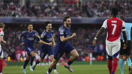 PSG - Arsenal de la Champions League: canal, dónde ver y horario del partido de fútbol