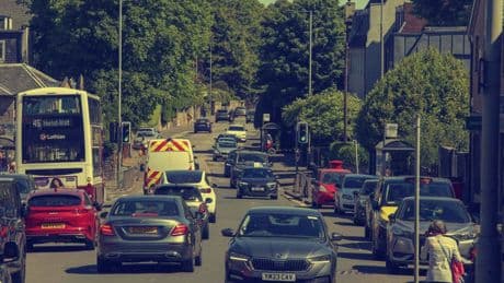I know frustration of commuting from Edinburgh's suburbs by bus. Here's my solution