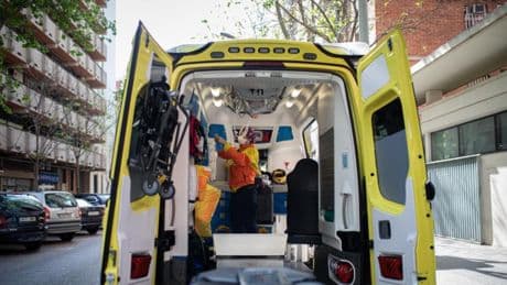 Muere una mujer atropellada por una furgoneta en el centro de Barcelona