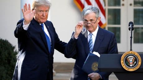 US stocks and dollar slump again as Trump attacks Fed chief
