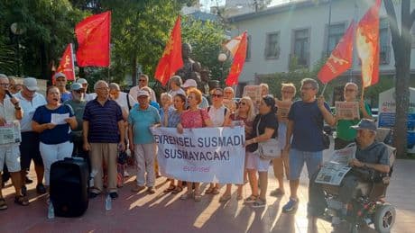 Aydın'dan emek ve meslek örgütleri Evrensel'e yapılan saldırıya tepki gösterdi