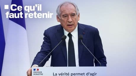 Pas assez de travail, trop de prélèvements, dette... Ce qu'il faut retenir de la présentation de François Bayrou en vue du Budget 2026