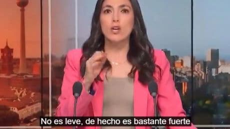 Una presentadora narra en directo el terremoto de Colombia: &quot;No es leve, de hecho es bastante fuerte&quot;