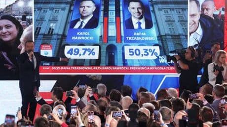 Stichwahl in Polen: Liberale in Kopf-an-Kopf-Rennen um die Präsidentschaft vorn