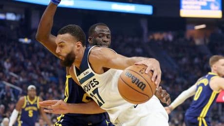 Rudy Gobert retrouve son meilleur ennemi et les Golden State Warriors en playoffs NBA