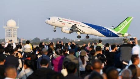 Le développement de l’avion chinois Comac C919 entravé par les tensions internationales