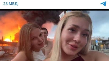 Petrol tesisi yanarken TikTok videosu çeken gençlere gözaltı