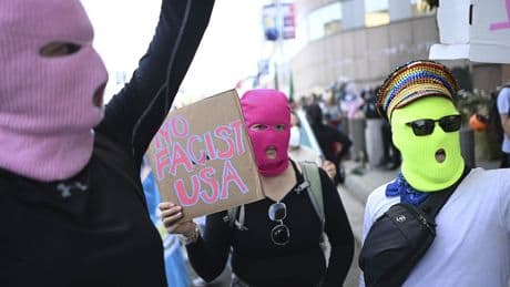 Masks mean mayhem — time to ban the Klan hood of the 21st century