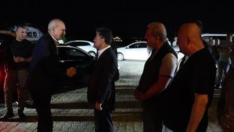 TBMM Başkanı Kurtulmuş Dardanos Yangın Yönetim Merkezi'ni ziyaret etti