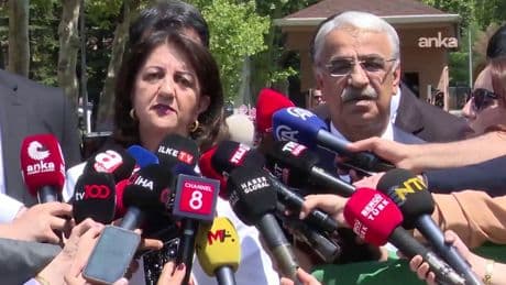 İmralı heyeti, Bakan Tunç ile görüştü: Demirtaş'ın tahliyesi dahil her konu konuşuldu