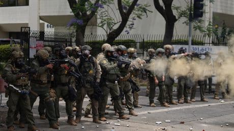 Immigration Agents Conduct More Raids in LA, Clashing Again With Protesters