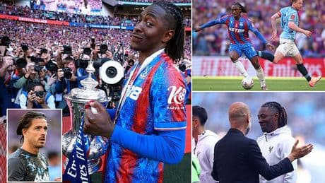 Eberechi Eze is an artist who can win a street fight, writes CRAIG HOPE - after lighting up Wembley for Crystal Palace he should swerve a move to Man City