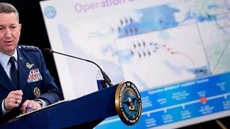 Pentagon, görüntüleri paylaştı: İşte İran'ın nükleer kalbi Fordo'ya böyle saldırmışlar!