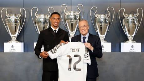 El nuevo Marcelo se llama Trent: el inglés se pone el 12... y sorprende hablando en castellano
