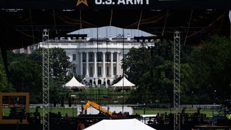 Forecasters Warn It May Rain on Trump’s Military Parade