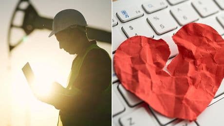 Beware online romancers claiming to be in the army or working on an oil rig, major bank warns
