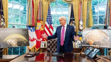 Weltraum | Donald Trump träumt von einem „Golden Dome“ für Amerika