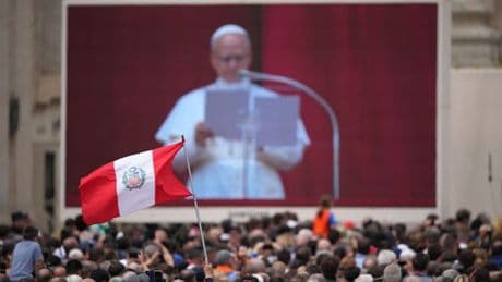 Pope Leo delivers pointed message to Vladimir Putin in first Sunday blessing as Pontiff