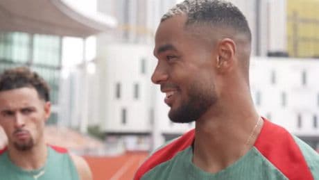 Curtis Jones gatecrashes Liverpool star's interview and disputes verdict on new signing