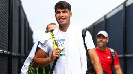 Alcaraz - Dzumhur: Horario y dónde ver el partido del Masters 1000 de Cincinnati