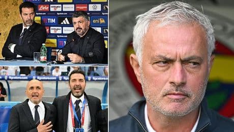 Why Gianluigi Buffon 'VETOED' Jose Mourinho as Italy coach after Adidas 'agreed to part fund' appointment of controversial Portuguese