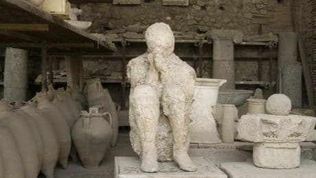 Los calcos de Pompeya, la imaginativa técnica de los moldes de yeso que permitió inmortalizar la tragedia