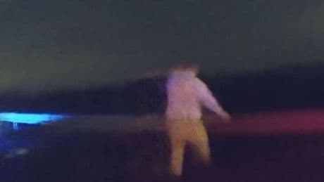 Heart-stopping moment cop saves BMW driver's life after 160mph motorway chase