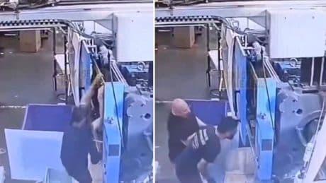 Genç işçinin fabrikadaki korkunç ölümünün görüntüleri ortaya çıktı