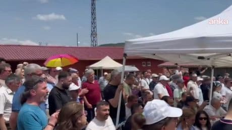 Sinop Boyabat'ta yapılmak istenen madenin ÇED toplantısı protesto edildi