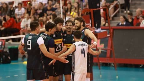 La nazionale di De Giorgi ha superato il Canada 3-0