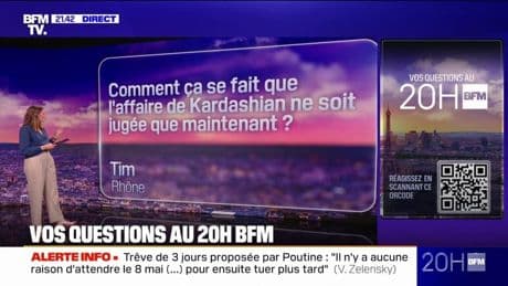 VOS QUESTIONS AU 20H BFM - Comment ça se fait que l'affaire Kardashian ne soit jugée que maintenant?