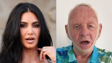 Kim Kardashian Reacts To Anthony Hopkins Comparing Her Face Shapewear To Hannibal Lecter