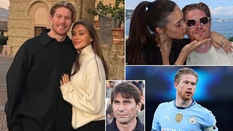 Kevin De Bruyne's wife 'spotted house-hunting in major city' as new club take the lead in chase to sign Man City's out-of-contract superstar