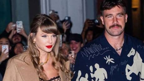 Taylor Swift's boyfriend Travis Kelce celebrates her major milestone in sweet moment