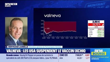 Valneva s'effondre après une décision américaine inattendue - 25/08
