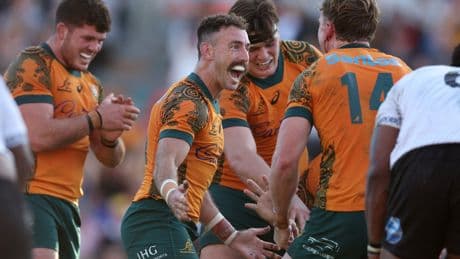 Joe Schmidt throws serious doubt on Australia’s chances of beating Lions after narrow Fiji escape