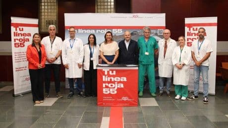 El Hospital Universitario La Candelaria presenta la campaña 'Tu Línea Roja 55' para concienciar sobre el colesterol