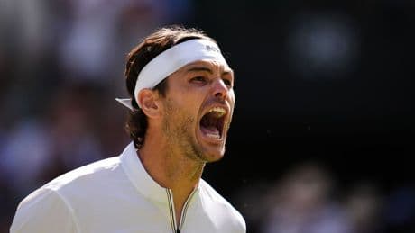 Taylor Fritz overcomes medical timeout and rogue tech to reach Wimbledon semis