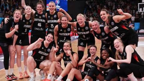 Basketball-EM der Frauen: Deutschland besiegt Großbritannien und steht im Viertelfinale