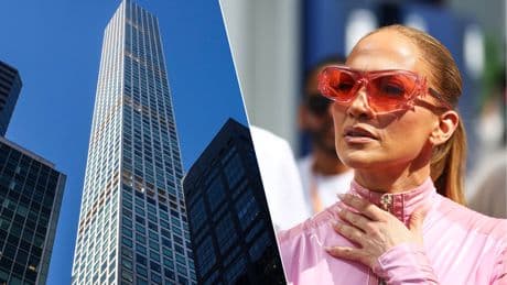 Luxe wolkenkrabber in Manhattan, waar Jennifer Lopez woont, heeft duizenden scheuren in gevel