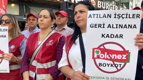 Polonez işçilerinin yürüyüşünün engellenmesiyle ilgili "Soruşturmaya gerek yok" kararı