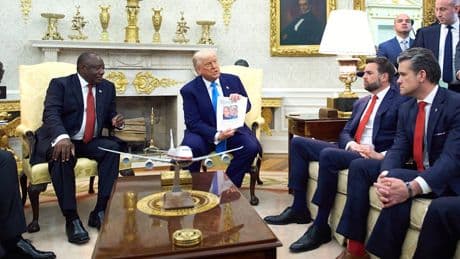 Im Oval Office  - Trump demütigt Südafrikas Präsidenten mit Fake News