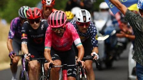 Tour de France, 10. Etappe: Ben Healy übernimmt das Gelbe Trikot im Zentralmassiv