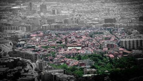 Sarrià desde las alturas