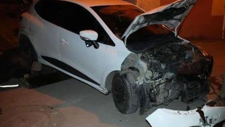 Alkolü sürücü dehşet yaşattı! 5 araç hurdaya döndü