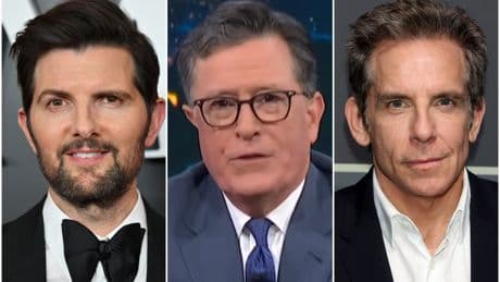 Severance stars Adam Scott, Ben Stiller lead celebrity outrage over CBS axing The Late Show with Stephen Colbert