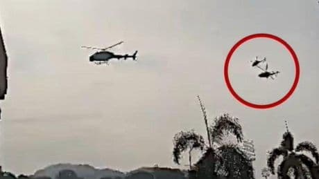 Varios muertos tras la colisión de dos helicópteros sobre el mar Báltico en Finlandia
